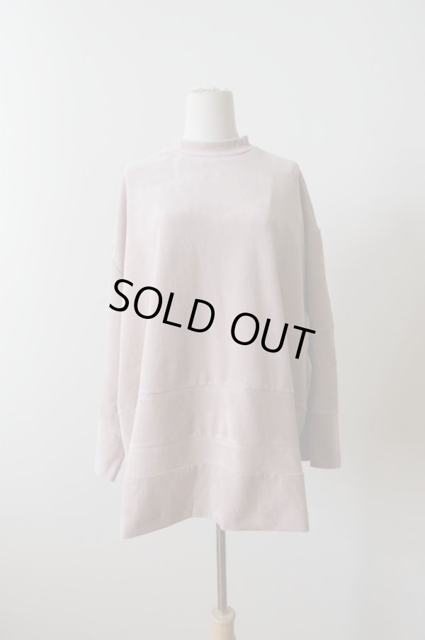 画像1: bedsidedrama Pattern Switch Pullover PINK (1)