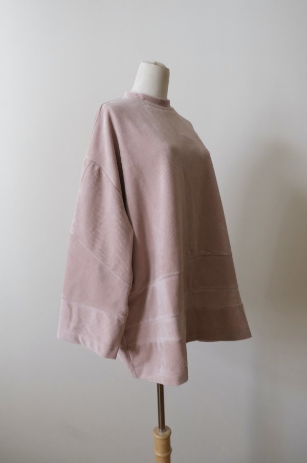 画像2: bedsidedrama Pattern Switch Pullover PINK (2)