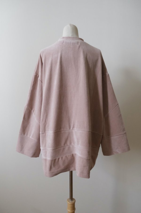 画像3: bedsidedrama Pattern Switch Pullover PINK (3)