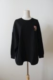 画像1: STOF TALK ON YOUR BACK L/S T-SHIRT BLACK (1)
