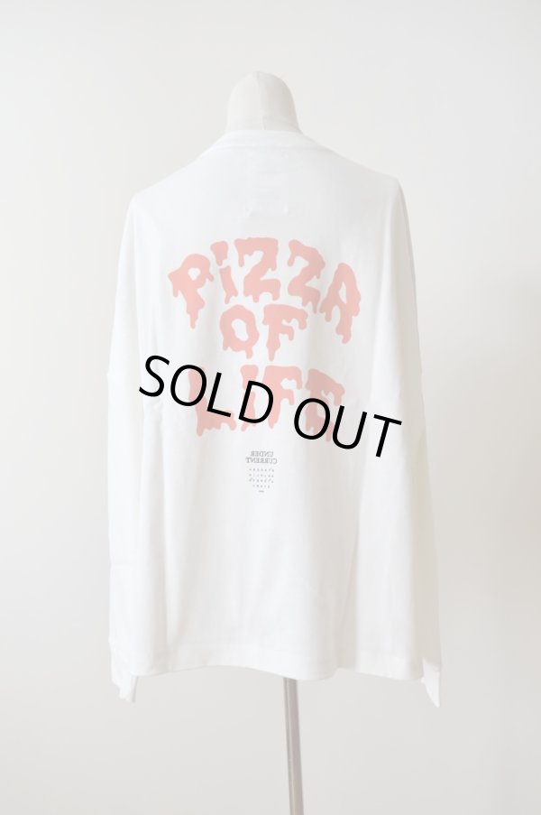 画像2: STOF PIZZA OF LIFE L/S T-SHIRT white (2)