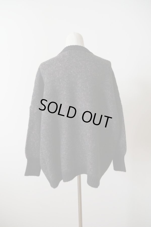 画像3: bedsidedrama GOD Only Knows Knit Sweater   BLACK (3)