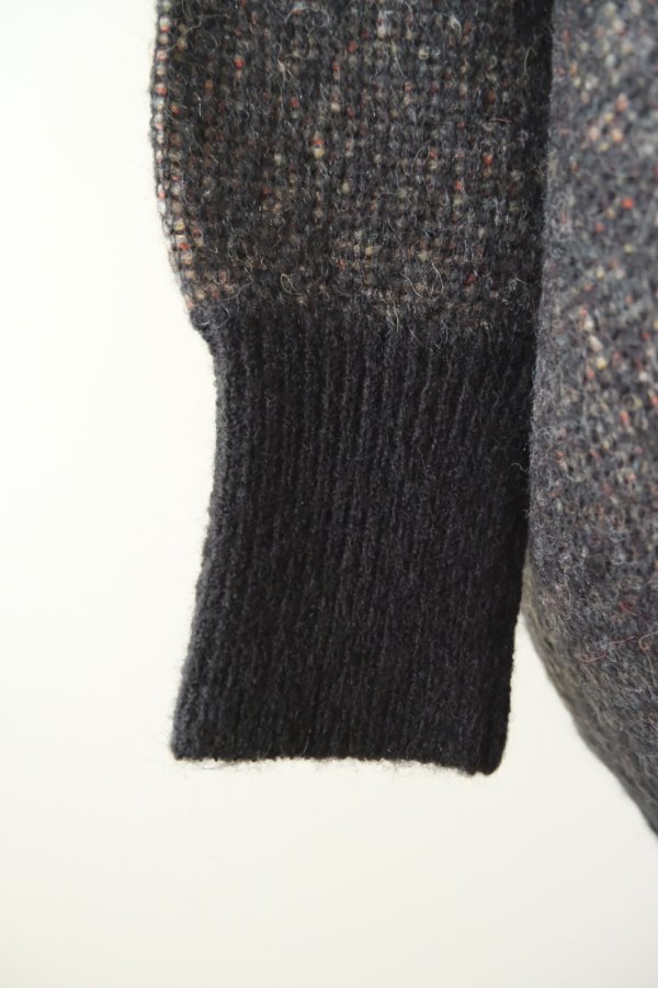 画像6: bedsidedrama GOD Only Knows Knit Sweater   BLACK (6)