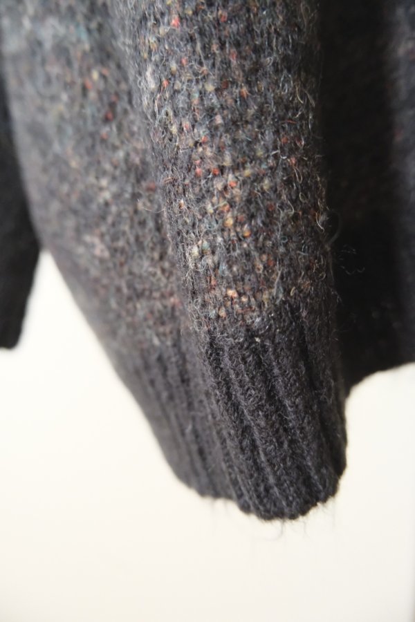 画像7: bedsidedrama GOD Only Knows Knit Sweater   BLACK (7)