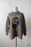 画像1: bedsidedrama GOD Only Knows Knit Sweater  MOSS (1)
