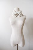 画像1: Yuumi ARIA NECK WARMER white (1)