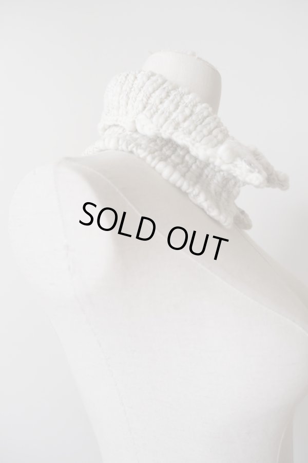 画像4: Yuumi ARIA NECK WARMER white (4)