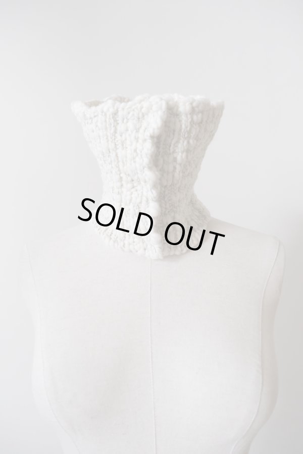 画像6: Yuumi ARIA NECK WARMER white (6)