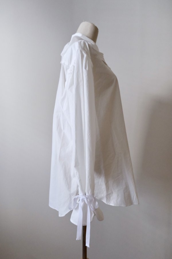 画像2: Yuumi ARIA COLLER FRILL SHIRTS white (2)