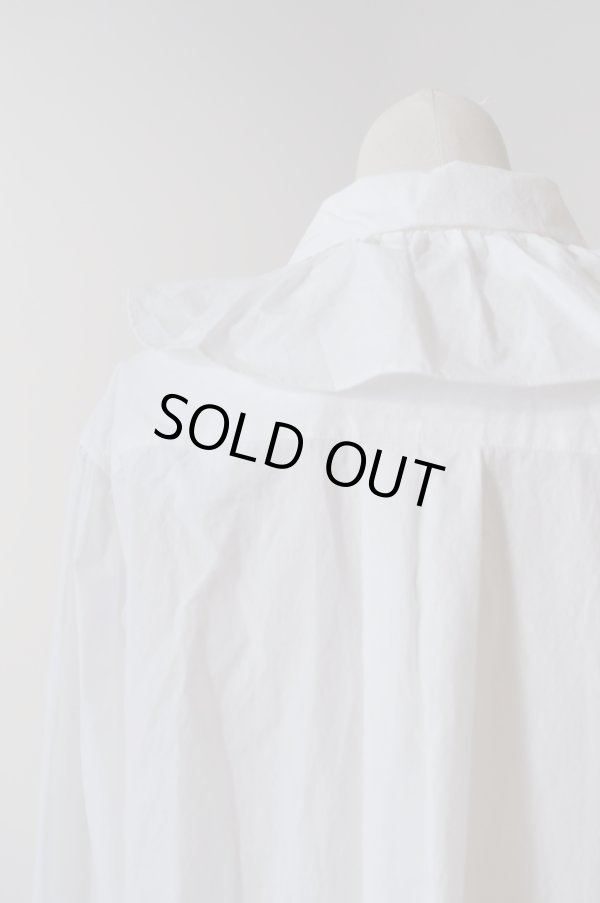 画像4: Yuumi ARIA COLLER FRILL SHIRTS white (4)