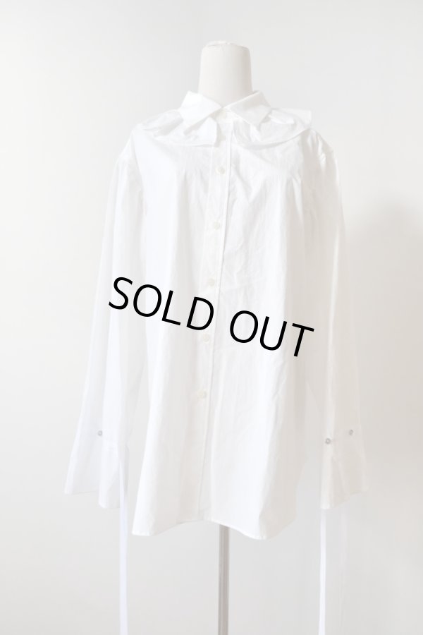 画像7: Yuumi ARIA COLLER FRILL SHIRTS white (7)