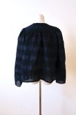 画像3: Yuumi ARIA BORDER CARDIGAN navy black (3)