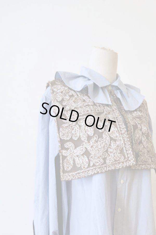 画像8: Yuumi ARIA COLLER FRILL SHIRTS white (8)