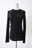 画像1: RIV NOBUHIKO (リブ ノブヒコ）LEE JERSEY TOP black (1)