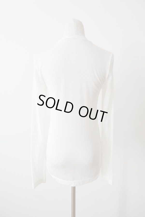 画像3: RIV NOBUHIKO (リブ ノブヒコ）LEE JERSEY TOP white (3)