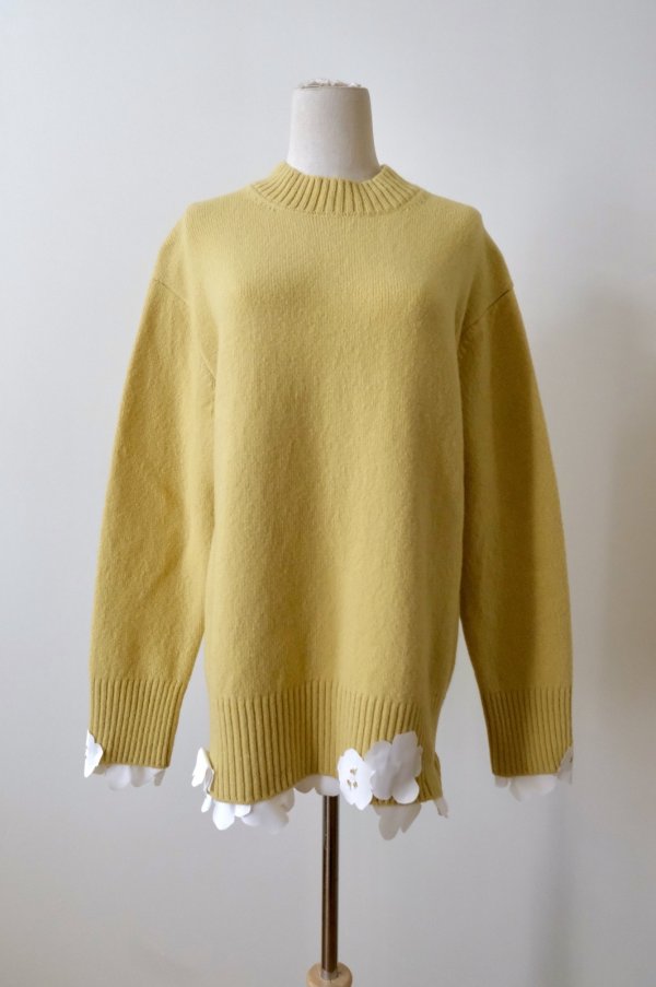画像1: RIV NOBUHIKO (リブ ノブヒコ）RAMMI WOOL JUMPER yellow (1)