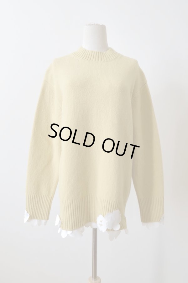 画像1: RIV NOBUHIKO (リブ ノブヒコ）RAMMI WOOL JUMPER yellow (1)