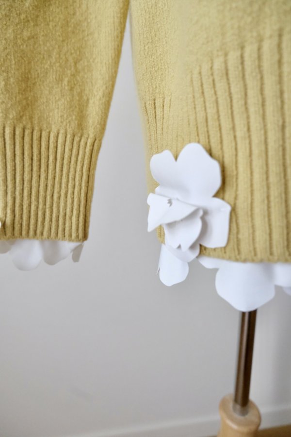 画像6: RIV NOBUHIKO (リブ ノブヒコ）RAMMI WOOL JUMPER yellow (6)