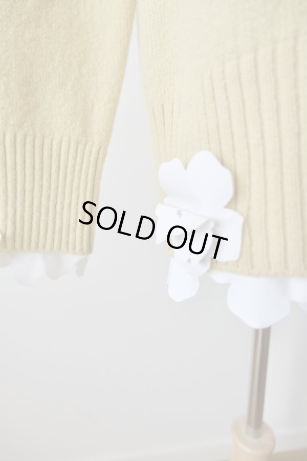 画像6: RIV NOBUHIKO (リブ ノブヒコ）RAMMI WOOL JUMPER yellow (6)