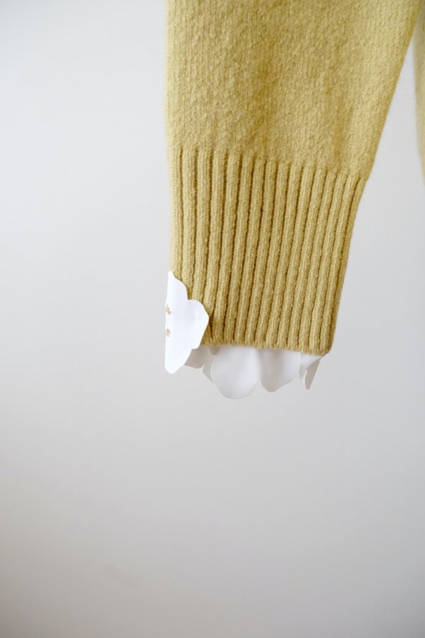 画像5: RIV NOBUHIKO (リブ ノブヒコ）RAMMI WOOL JUMPER yellow (5)