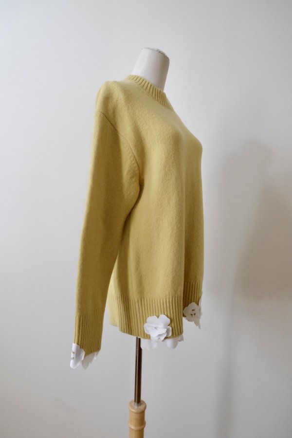 画像2: RIV NOBUHIKO (リブ ノブヒコ）RAMMI WOOL JUMPER yellow (2)