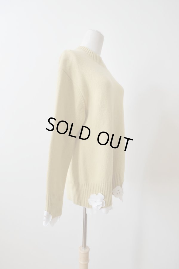 画像2: RIV NOBUHIKO (リブ ノブヒコ）RAMMI WOOL JUMPER yellow (2)