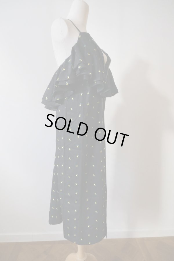 画像2: naokitomizuka (ナオキトミヅカ) Flower embroidery dress (2)