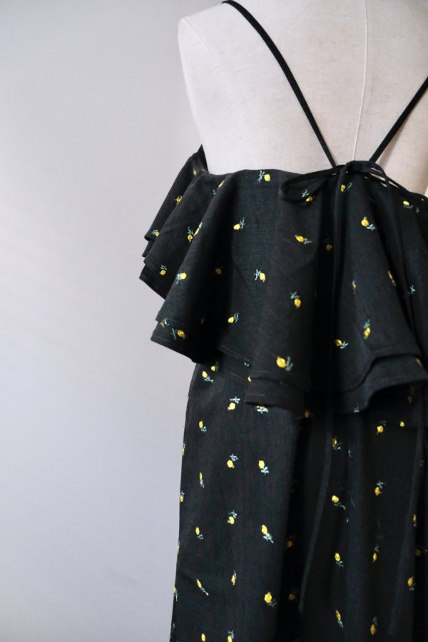 画像5: naokitomizuka (ナオキトミヅカ) Flower embroidery dress (5)