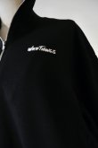 画像5: naokitomizuka (ナオキトミヅカ) WILD THINGS Half zip ruffled sweat shirt　black (5)