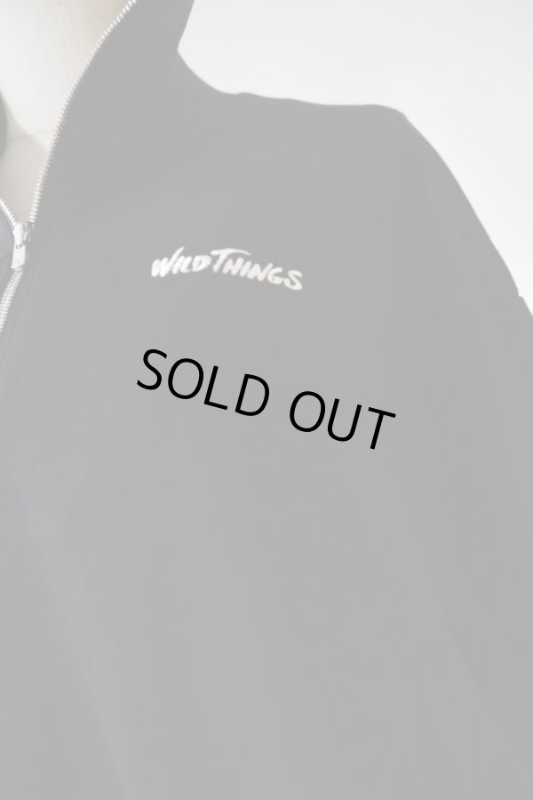 画像5: naokitomizuka (ナオキトミヅカ) WILD THINGS Half zip ruffled sweat shirt　black (5)