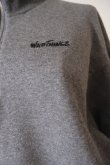 画像6: naokitomizuka (ナオキトミヅカ) WILD THINGS Half zip ruffled sweat shirt　grey (6)