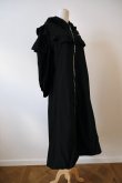 画像2: naokitomizuka (ナオキトミヅカ) WILD THINGS Nylon dress black (2)
