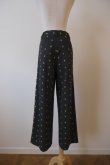 画像3: naokitomizuka (ナオキトミヅカ) Flower embroidery slacks (3)