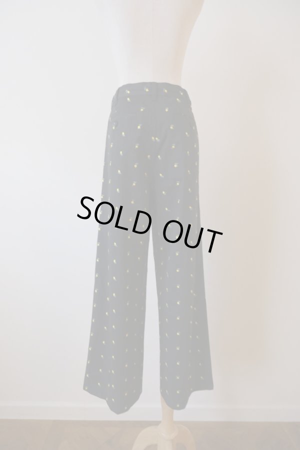 画像3: naokitomizuka (ナオキトミヅカ) Flower embroidery slacks (3)
