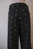画像5: naokitomizuka (ナオキトミヅカ) Flower embroidery slacks (5)