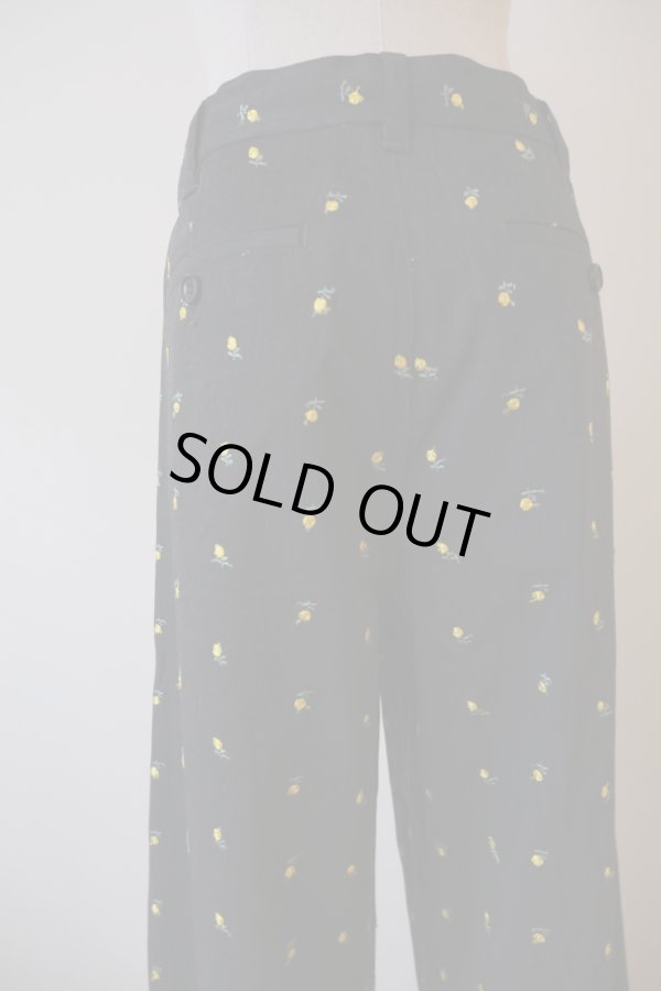 画像5: naokitomizuka (ナオキトミヅカ) Flower embroidery slacks (5)