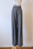 画像1: RIV NOBUHIKO (リブ ノブヒコ）CALLE TROUSER grey (1)