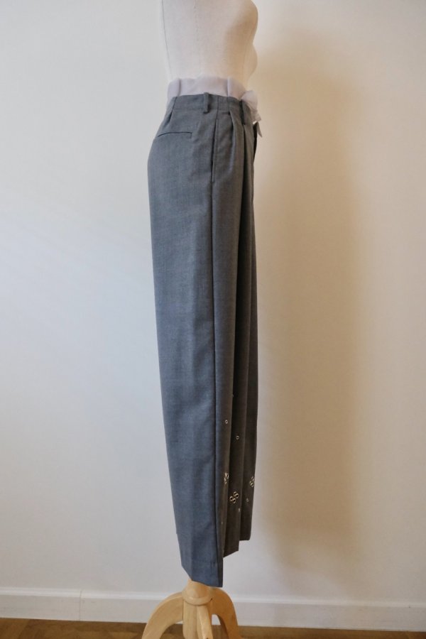 画像3: RIV NOBUHIKO (リブ ノブヒコ）CALLE TROUSER grey (3)