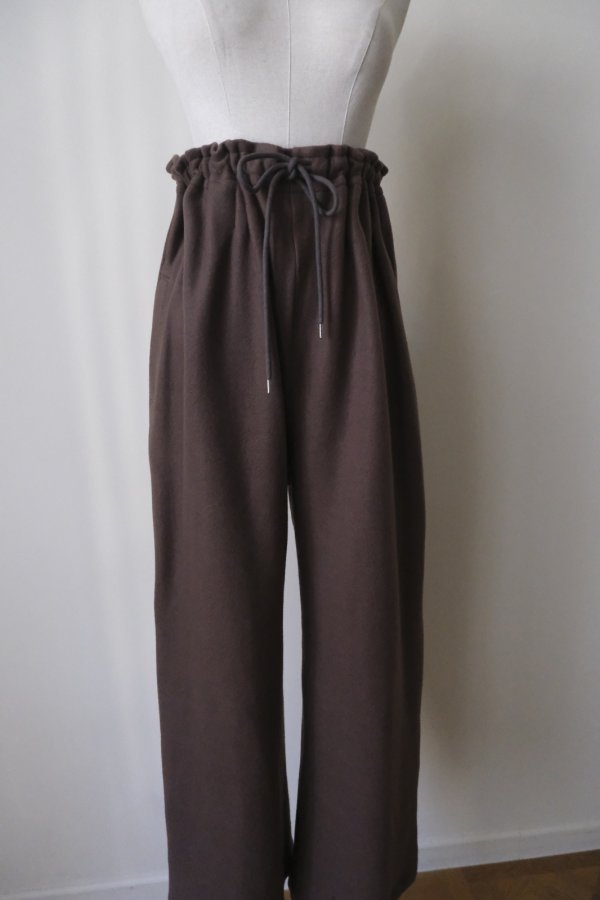 画像4: SIIILON  WORN HOME PANTS brown (4)