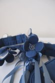 画像2: RIV NOBUHIKO (リブ ノブヒコ）CALLE FLOWER SHOULDER blue (2)