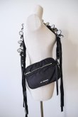 画像1: RIV NOBUHIKO (リブ ノブヒコ）CALLE FLOWER SHOULDER black (1)