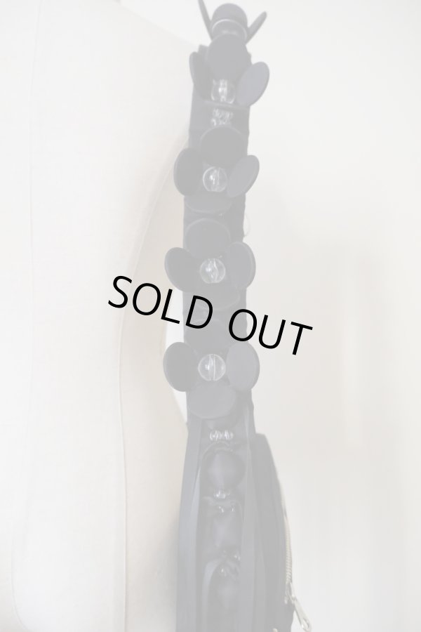 画像4: RIV NOBUHIKO (リブ ノブヒコ）CALLE FLOWER SHOULDER black (4)