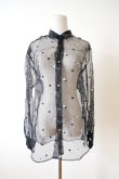 画像7: naokitomizuka (ナオキトミヅカ) Embroidery organdy shirt (7)