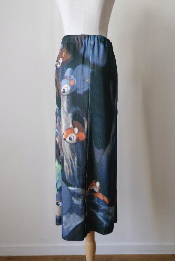 画像3: NON TOKYO 【Disney collection】PRINT RIB SKIRT (3)