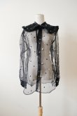 画像1: naokitomizuka (ナオキトミヅカ) Embroidery organdy shirt (1)