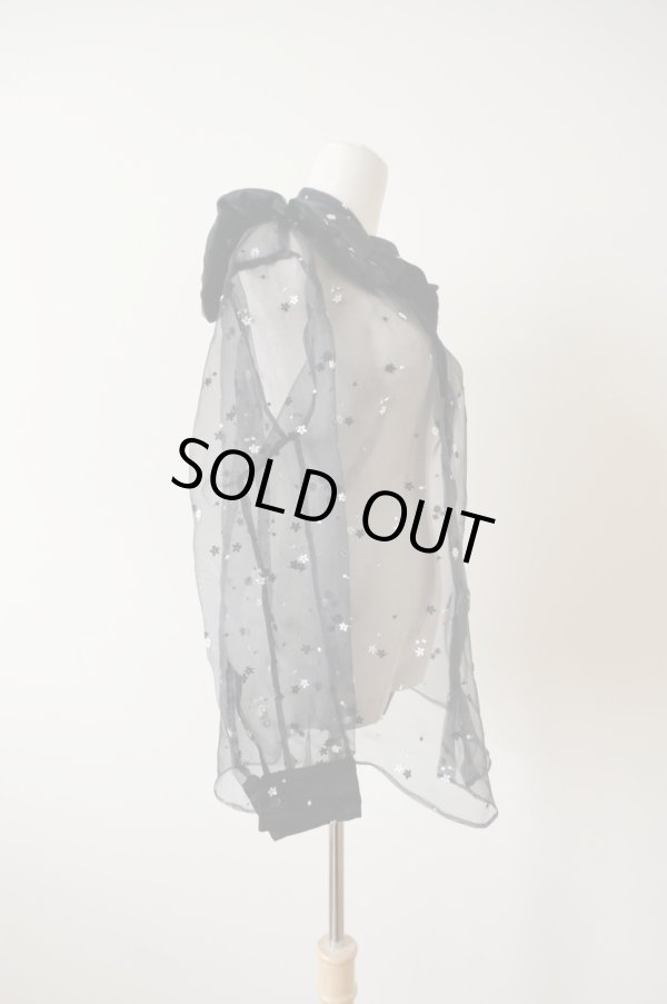 画像2: naokitomizuka (ナオキトミヅカ) Embroidery organdy shirt (2)