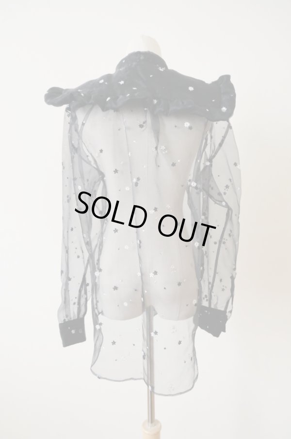 画像3: naokitomizuka (ナオキトミヅカ) Embroidery organdy shirt (3)