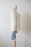 画像2: AOIWANAKA  レースカフスシアーカットソー white (2)