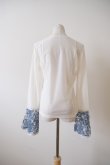 画像3: AOIWANAKA  レースカフスシアーカットソー white (3)