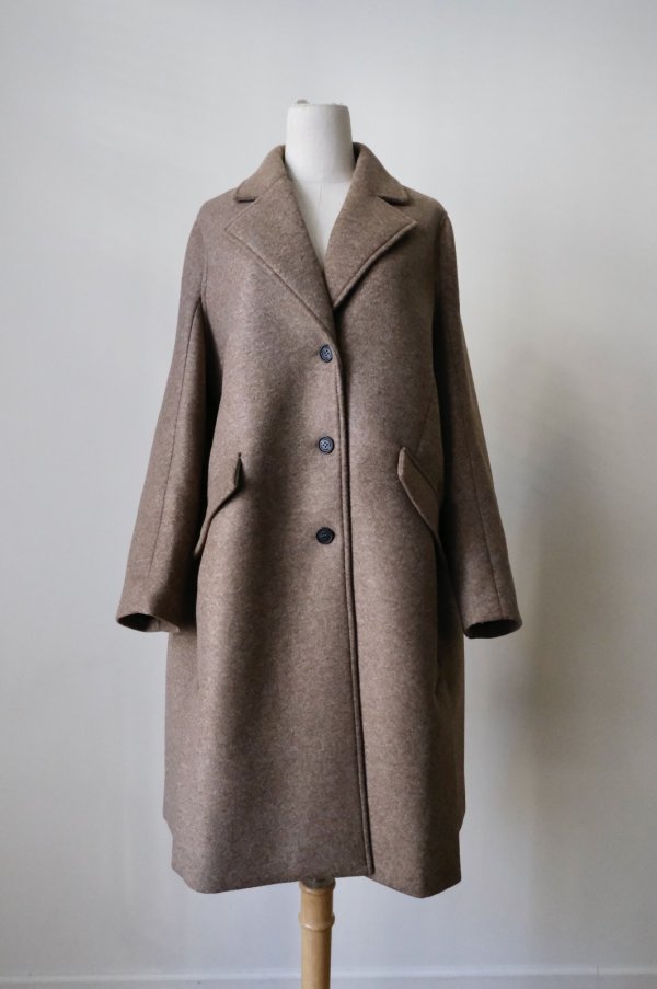 画像1: HENRIK VIBSKOV   3D Coat / Camel　 (1)